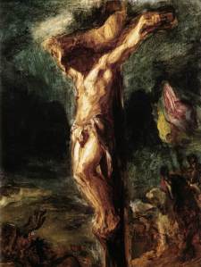 12-sketch-of-christ-on-the-cross-eugc3a8ne-delacroix